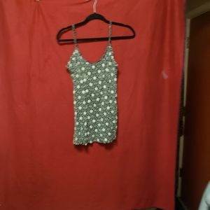 VINTAGE COVER STYLE SHEER TANK TOP/M/EGPLC